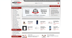 Desktop Screenshot of display-world.com